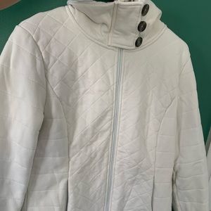 North Face hoodless winter coat